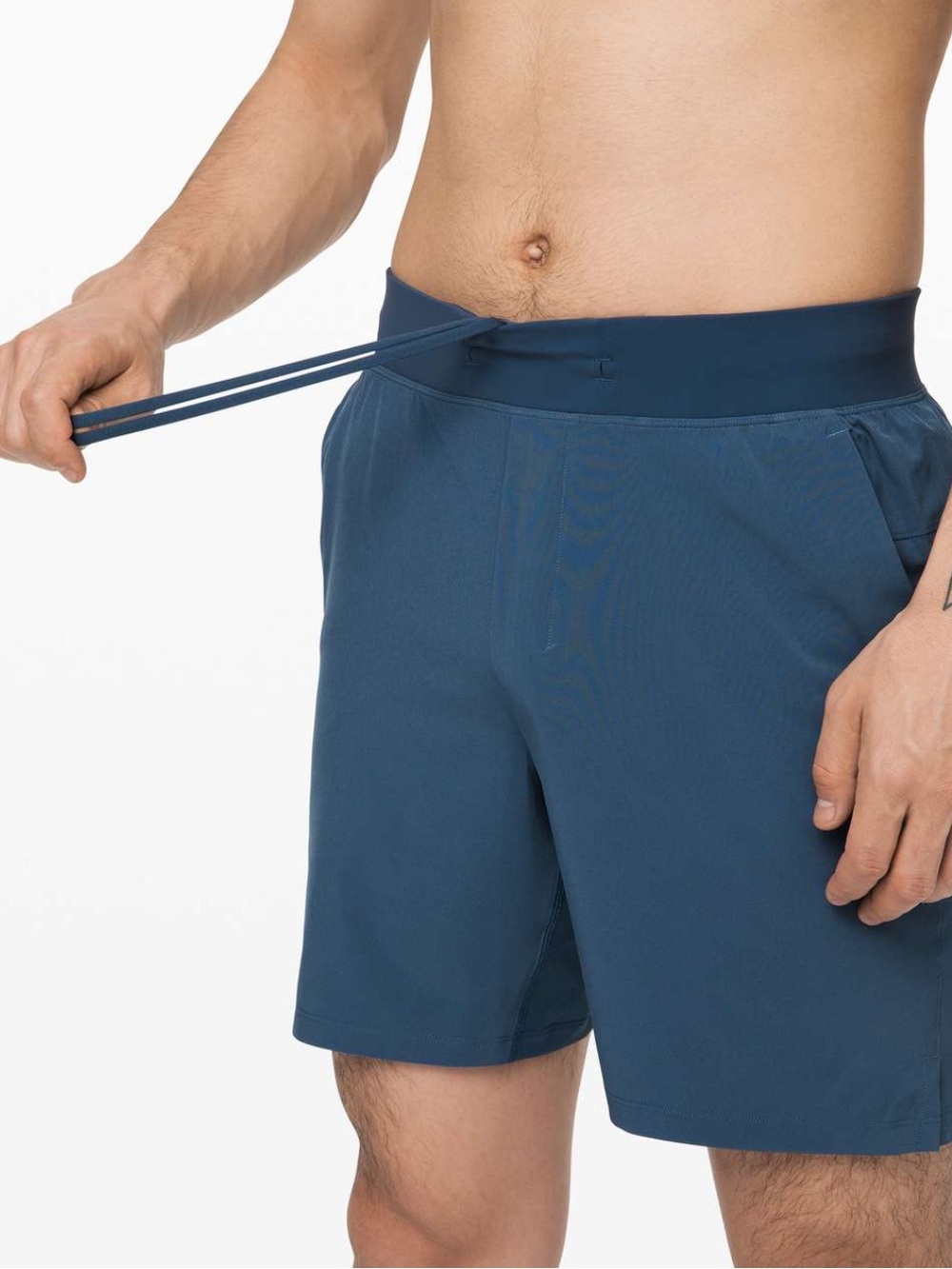 lululemon athletica Men's Deep Blue Athletic Shorts